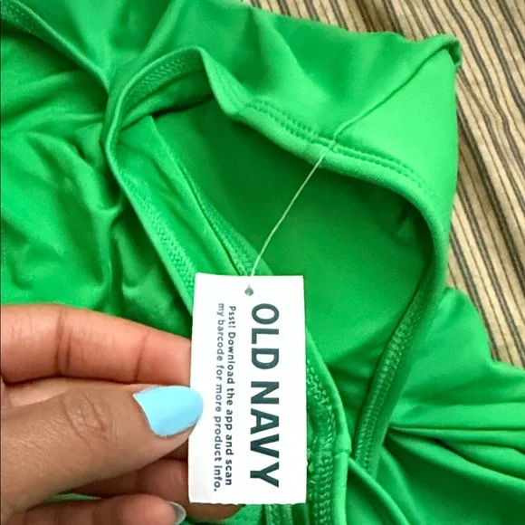New Old Navy Large Green Women's One Piece Swimsuit - Picture 3 of 11